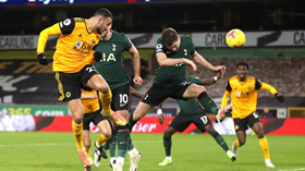 Wolves' Rising Star Otasowie Enters Game As Sub In 1-1 Draw Against Tottenham Hotspur 