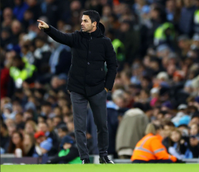 'I was with him for 2 minutes' - Nigerian-born ex-Man City star admits Arsenal boss wasn't cheery after loss