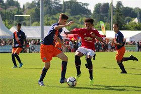 Manchester United's Nigerian Winger Showing Off His Skills In France