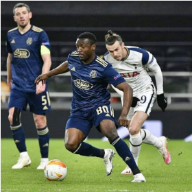 Ex-Nigeria U23 winger provides assist as Dinamo Zagreb send Tottenham out of Europa League 