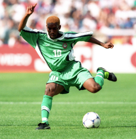 Most dribbles single World Cup game : Okocha top player ahead of Chelsea, Barca legends :: All Nigeria Soccer