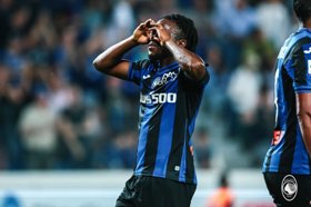 Super Eagles winger Lookman at the double for Atalanta in 10-0 walkover win v FC Locarno