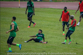 Rohr rules out two key defenders for second match vs Cameroon; hints at playing three at the back