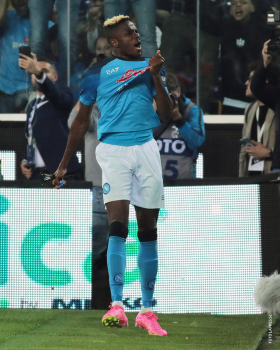 Chelsea and Man Utd target Osimhen quizzed on his future after Napoli's title win 