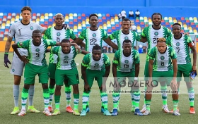 Rohr rates the performance of Super Eagles debutantes Michael, Bonke against Cape Verde