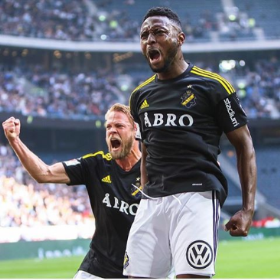 Official : Super Eagles Striker Returns To Swedish Champions AIK For Third Spell 