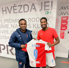 Olayinka's mentee joins him at Slavia; new clubs for ex-AC Milan striker, Dream Team VI winger