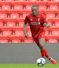 Liverpool Winger Adekanye Spotted In The Stands Watching Lazio Against Atalanta