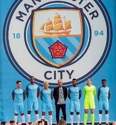 Three Nigerian Starlets Kelechi, Adarabioyo & Ogbeta, Picked To Represent Man City Teams At Guardiola Unveiling