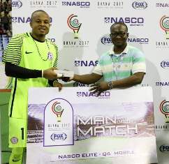 Ezenwa Named Man Of The Match After WAFU Cup Heroics 