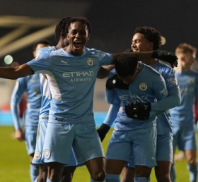  Man City's Nigeria-eligible winger takes goal contribution to 20 after assist vs Man Utd U18s 
