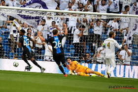 'Dennis the Nigerian Ronaldo' - Fans React To Striker's Brace Vs Real Madrid And Iconic Celebration  