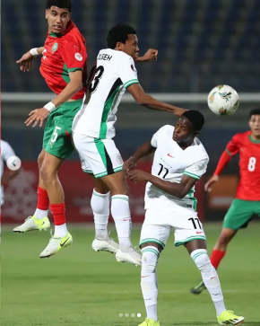 U20 Afcon Morocco 0 Nigeria 0: No breakthrough in Cairo as Flying Eagles held by Atlas Cubs
