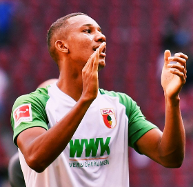 Uduokhai: Augsburg CB heavily courted by ex-Super Eagles coach Rohr named in Bundesliga TOTW