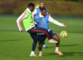  (Photo) New Arsenal Coach Arteta Promotes Two Nigerians To First Team Training Ahead Of Bournemouth Game
