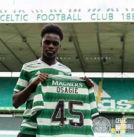 Confirmed : West Ham's 17yo CB of Nigerian descent joins Celtic on three-year deal