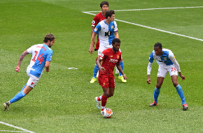 Pictured : Man City Loanee Adarabioyo Features As Blackburn Rovers Lose 6-0 To Liverpool