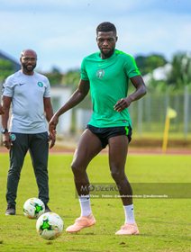Rohr Explains Why John Ogu Has Been Handed Defensive Role; To Observe Chukwueze, Osimhen