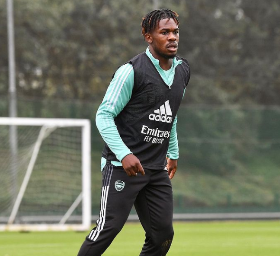 Arteta promotes Nigerian-born midfielder to first team training pre-Leicester City 