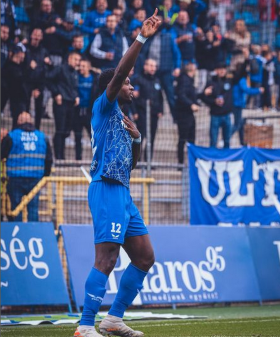 Scottish champions Celtic interested in powerful striker of Nigerian descent