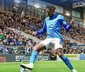 Arsenal-owned Nigerian-born DM shows up in Chesterfield's big FA Cup clash v West Brom