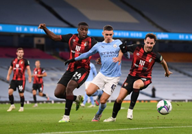 EFL Wrap : Edun Scores Vs Liverpool; Defender Ofoborh Stars Vs Man City; Nmecha Benched; Eyoma Goes 90