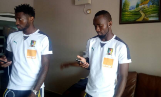 (Photo) Cameroon National Team Arrive In Uyo For World Cup Qualifier Vs Nigeria