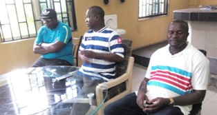 Irate Akure Fans Beat Up Balogun, Dan Fulani;Match Officials Held Hostage