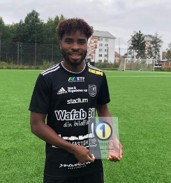 Official : IK Sirius Sign Nigerian Striker Involved In 27 Goals In 2018