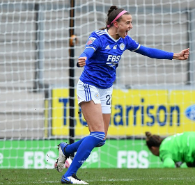 Leicester City WFC CB on target against West Ham ahead of potential Nigeria debut this week