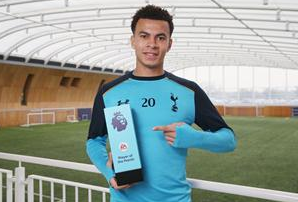 Dele Alli Becomes 5th Player Of Nigerian Descent To Win Premier League POTM