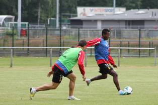 Cedric Omoigui Training With Mallorca First Team