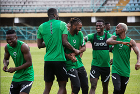  Super Eagles players  to hold team walk at 1100 hours; why they trained under partial darkness