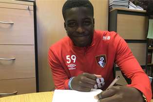 (Photo Confirmation) Talented Nigerian Midfielder Signs New Deal With Bournemouth