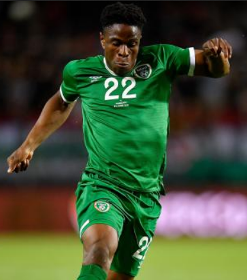 Rotherham's Ogbene reacts to being the first African-born player to debut for Republic of Ireland