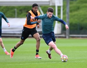 16yo Obi-Martin who shares the same agent as Iwobi, Akpom, Saka trains with Arsenal first team 