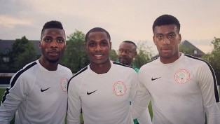 Goalscorers Iheanacho, Ighalo & Ideye React To Super Eagles Win Vs Luxembourg