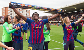 World's Press Hail Barcelona's Oshoala After Brace Against Former Club Arsenal
