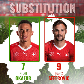 Fourth Time Switzerland Have Beaten Nigeria To Dual-Eligible Player As Basel's Okafor Makes Senior Debut