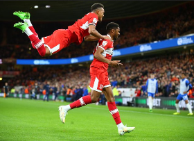 Hale End product Akpom becomes first Boro player to score 20-plus league goals since 1990