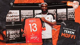 Official : Ex-Golden Eaglets Striker Moffi Becomes First Nigerian To Join Ligue 1 Side Lorient