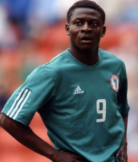 African POTY: Former Super Eagles number 9 lands in Morocco to support Lookman