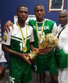 Wolfsburg Trainee Osimhen,Arsenal Target Chukwueze Shine As Nigeria U20s Make Light Work Of Dabo Babes