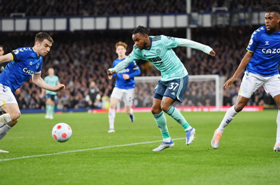  Three Super Eagles stars in action as Everton earn draw against Leicester City