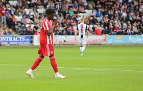 Josh Maja Reacts After Contributing Three Goals In Sunderland Win Vs St Mirren
