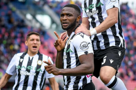 Udinese's Nigeria-eligible trio spoil party for record-breaking AC Milan striker Ibrahimovic