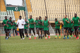Rohr on Super Eagles training session, fitness update, Lagos pitch, travel plans to Republic of Benin 