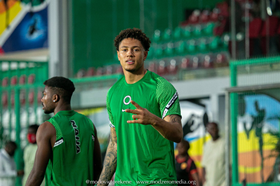 Rohr, NFF bar fans from feasting their eyes on Super Eagles first workout on grass; Sanusi, Uzoho arrive