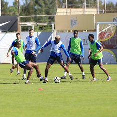 (Photo) Key Nigeria Midfielder Resumes Full Training Three Weeks Before WCQ Vs Algeria