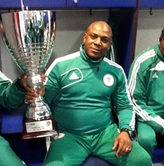 Stephen Keshi Proud Of Eagles Performance Against Uruguay